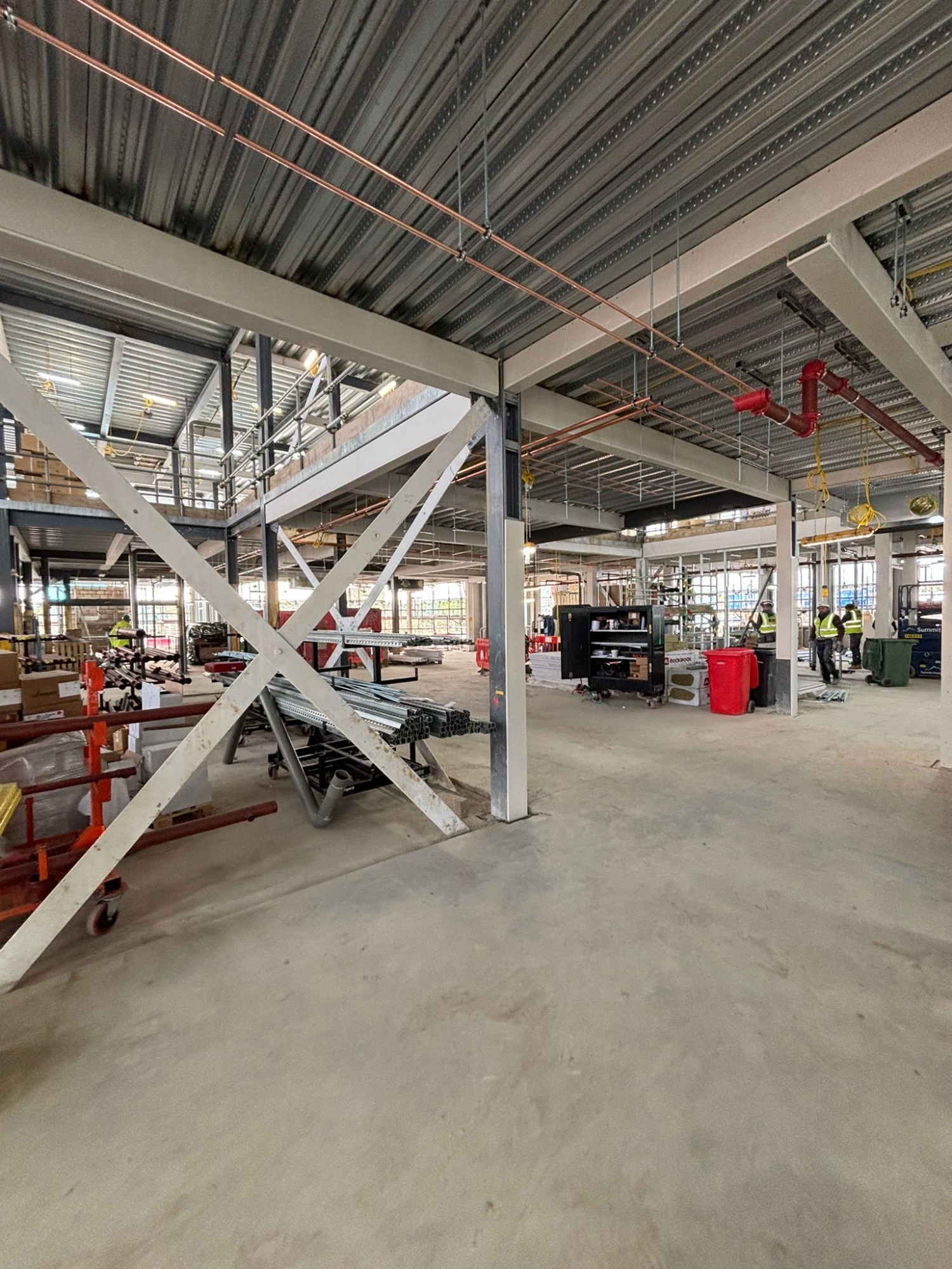 Meadow School sprinkler system detail image