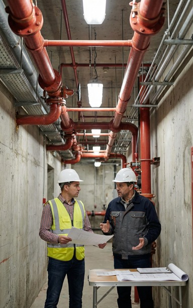 C and H fire protection team coordinating regional project delivery