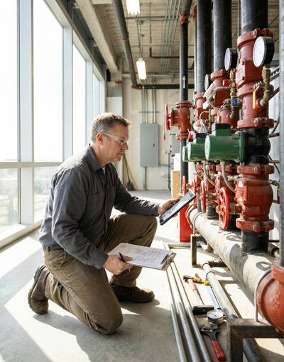 C & H Fire Protection emblem