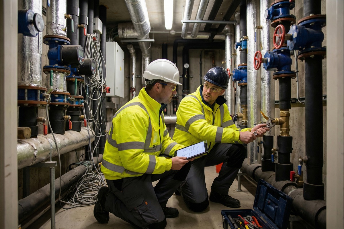 C and H Fire Protection team delivering sprinkler systems - residential & commercial maintenance